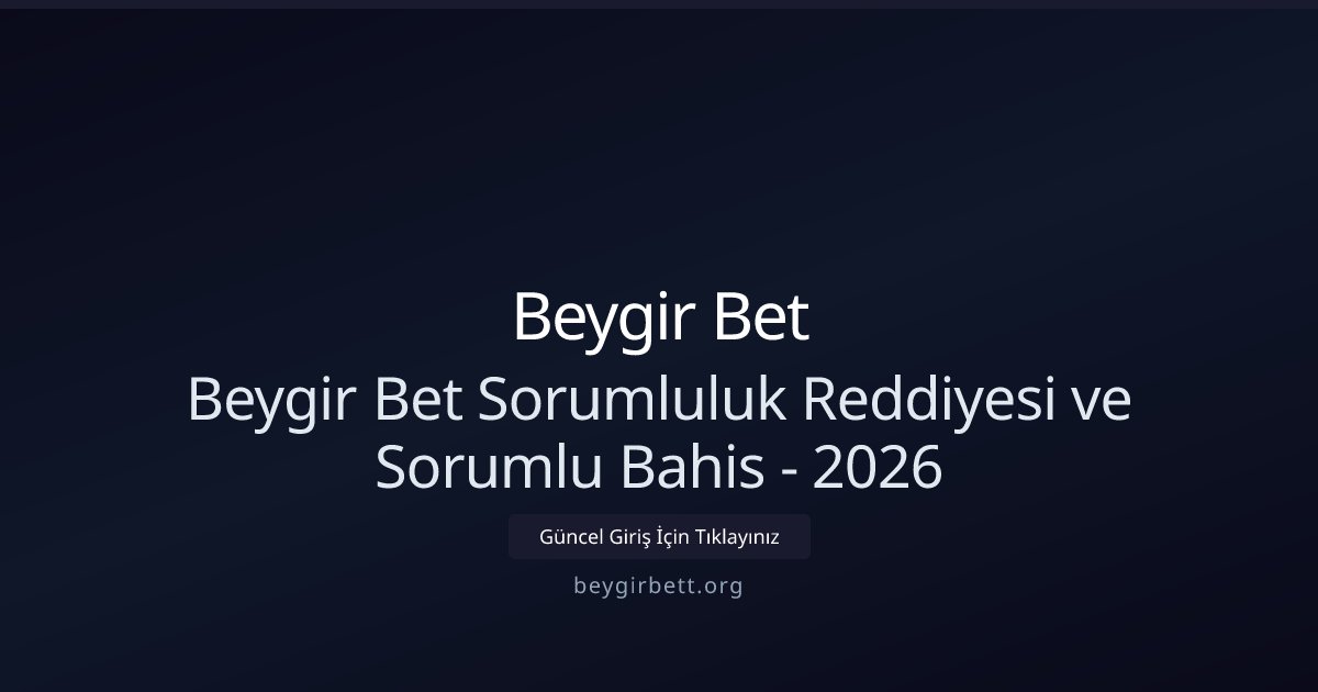 Sans Casino Sorumluluk Reddi ve Yasal Uyarı